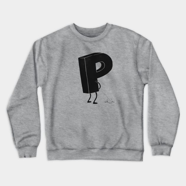 P(ee) Crewneck Sweatshirt by triagus